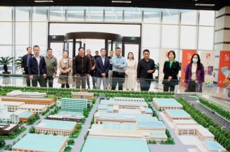 仙桃市党组成员张艳敏来古天乐太阳集团城考察