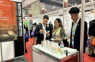 古天乐太阳集团城参加墨西哥食品配料展