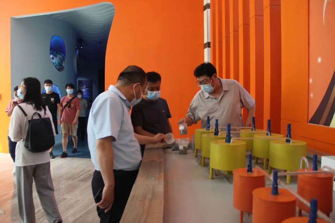 第二届日照海洋生物产业高质量发展论坛专家来古天乐太阳集团城参观