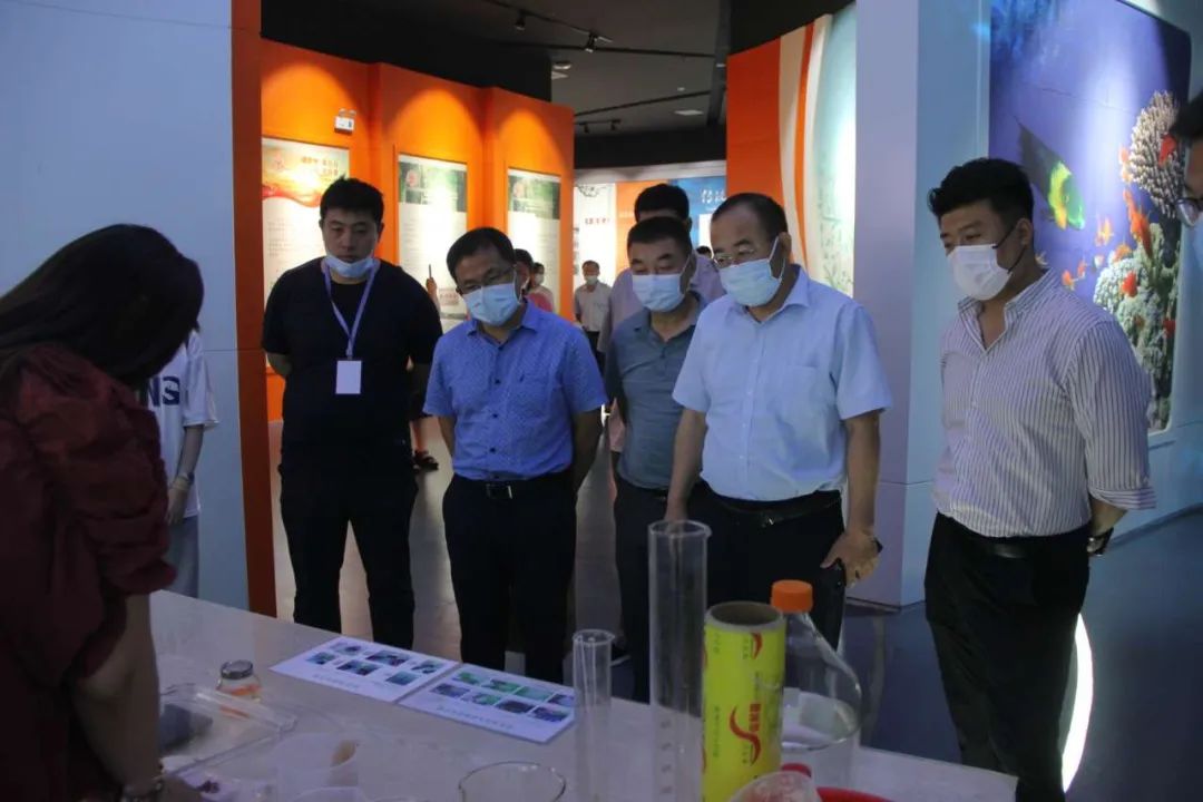 第二届日照海洋生物产业高质量发展论坛专家来古天乐太阳集团城参观