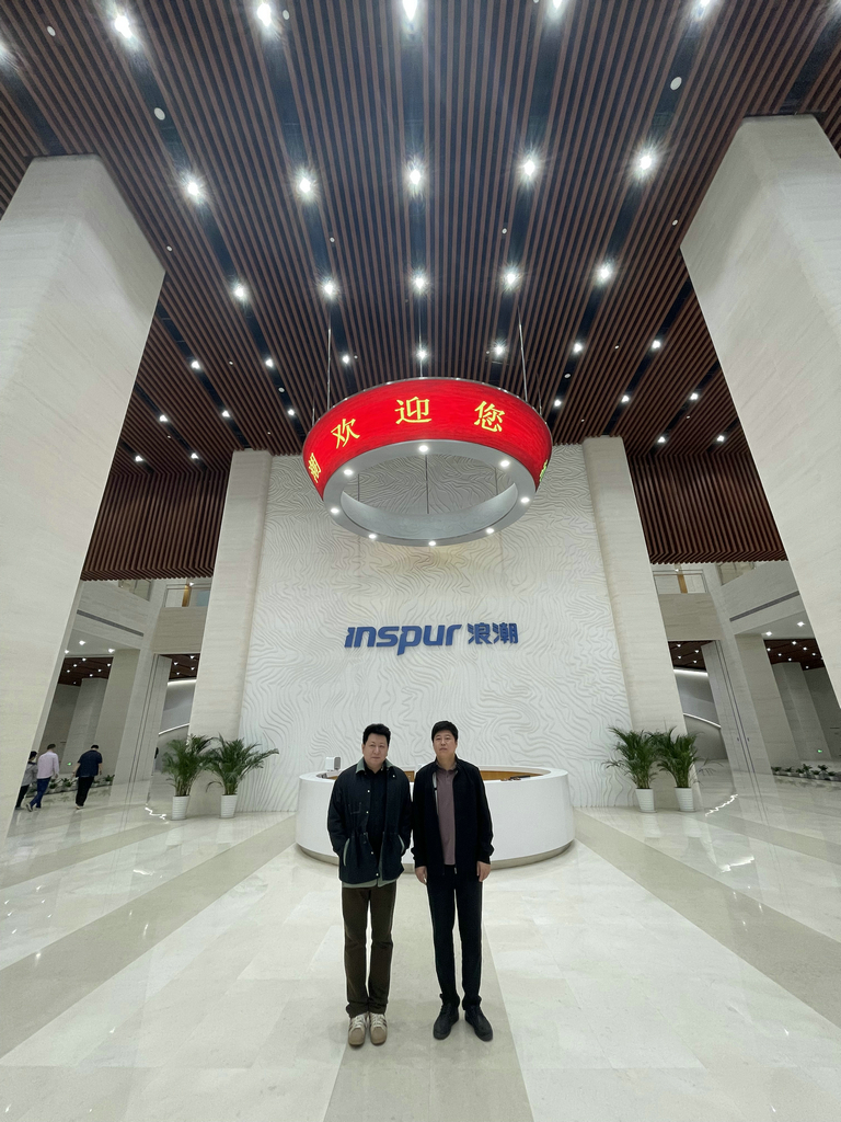 古天乐太阳集团城总裁林成彬赴浪潮商洽深度合作 古天乐太阳集团城总裁林成彬赴浪潮商洽深度合作