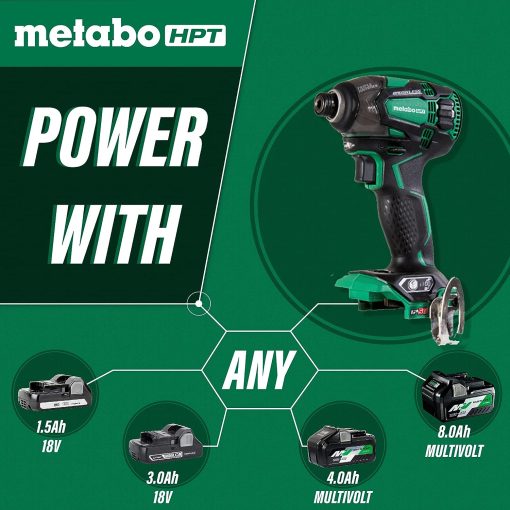 Metabo HPT 18V MultiVolt Cordless Triple Hammer Impact Driver Kit | WH18DBDL2C