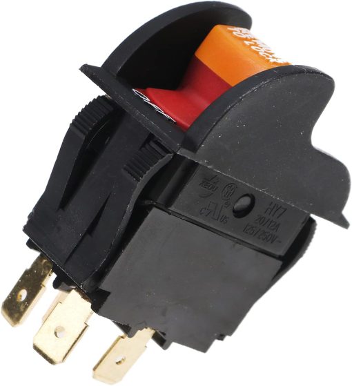 ZTUOAUMA On-Off Table Saw Toggle Switch SW7A 489105-00 for Delta 11-900 31-120 Drill Press 34-670 Ryobi 46023 760271017 JIABEN FD12/2G Craftsman OR90037 Hitachi Jet Grinder Sander Tile Saw