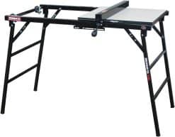 Rousseau 2780 Table Saw Stand for Smaller Portable Saws (REPLACES: Rousseau Models 2745 and 2700-XL) & Rousseau model 2780-EXT Extension Table For Models 2780, 2700-XL & 2745 Table Saw Stands