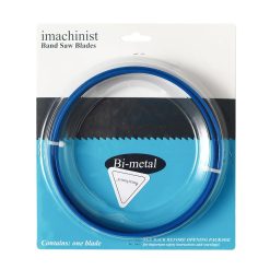 Imachinist S641212610 64-1/2" Long, 1/2" Wide, 6/10 TPI Variable Teeth Bi-Metal Band Saw Blades for Cutting Aluminum